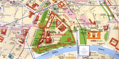 Москва Центр карта