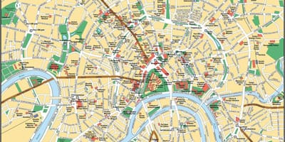 Карти Москви