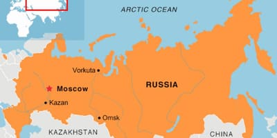 Москва розташування на карті