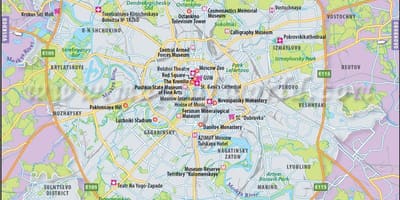 Карта Москви ІД