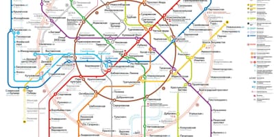 Москва транспортна карта