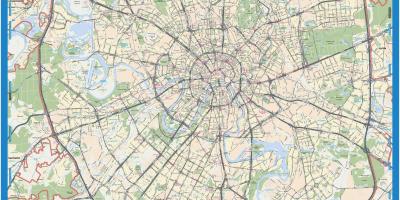 Москва топографічна карта